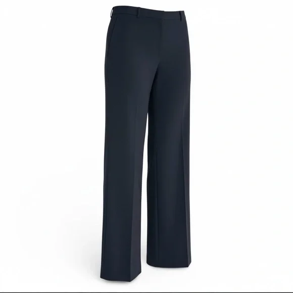 THEORY DEMITRIA NOCTURNE NAVY GOOD LIGHTWEIGHT WOOL SUIT SEPARATES PANT SZ 14 - Picture 6 of 9